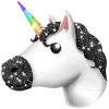 🦄 Эмодзи «White Amp Black» для Telegram