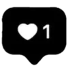 ❤ Эмодзи «White Amp Black» для Telegram