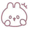 🐰 Эмодзи «𓆩ㅤ ㅤ» для Telegram