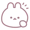 🐰 Эмодзи «𓆩ㅤ ㅤ» для Telegram