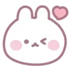🐰 Эмодзи «𓆩ㅤ ㅤ» для Telegram