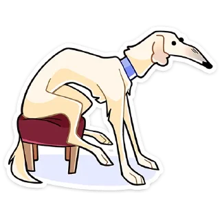 😶 Стикер «Белый» для Telegram