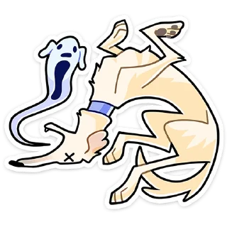 ⚰️ Стикер «Белый» для Telegram