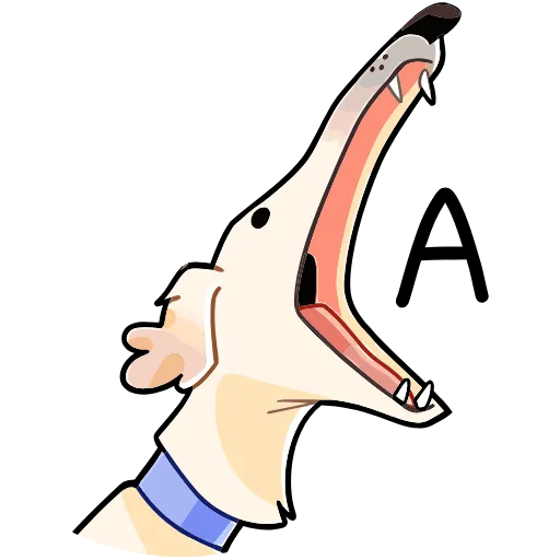 🤩 Эмодзи «Белый Борзый» для Telegram