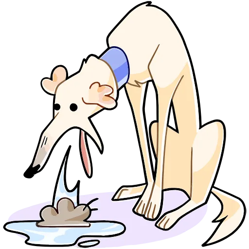 🤩 Эмодзи «Белый Борзый» для Telegram