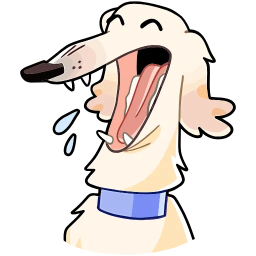 🤩 Эмодзи «Белый Борзый» для Telegram
