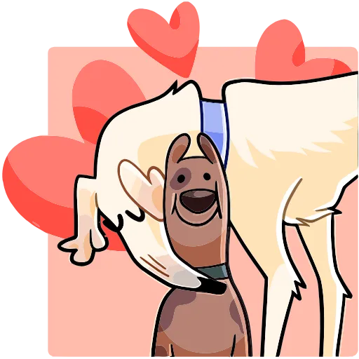 🤩 Эмодзи «Белый Борзый» для Telegram