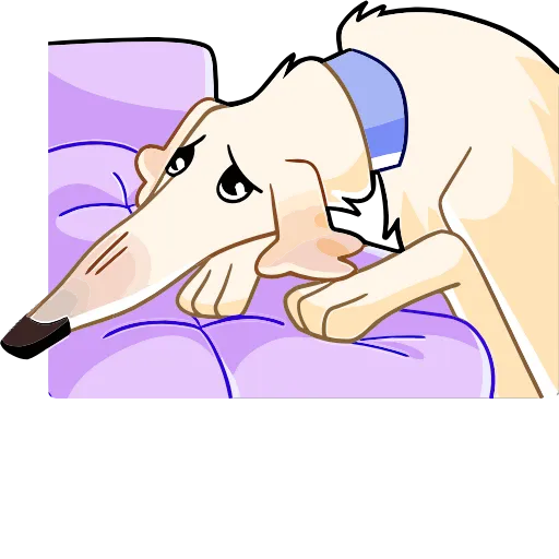 🤩 Эмодзи «Белый Борзый» для Telegram