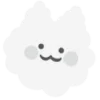 🐱 Эмодзи «White emoji kwii» для Telegram