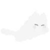🐱 Эмодзи «White emoji kwii» для Telegram
