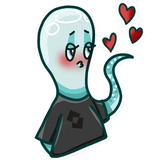 🥰 Стикер «Женька [Белый Квадрат]» для Telegram