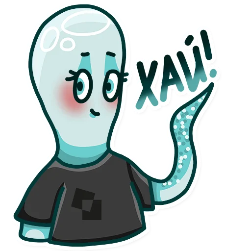 👋 Стикер «Женька [Белый Квадрат]» для Telegram