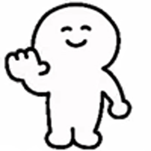 😊 Эмодзи «Whiteman» для Telegram