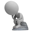 🪨 Эмодзи «3D Man» для Telegram
