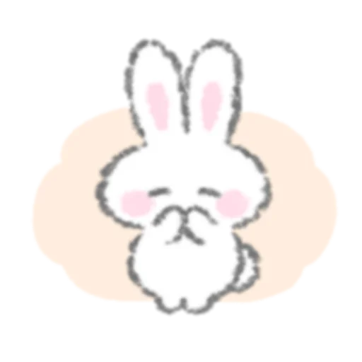 🖇 Стикер «White Rabbit» для Telegram