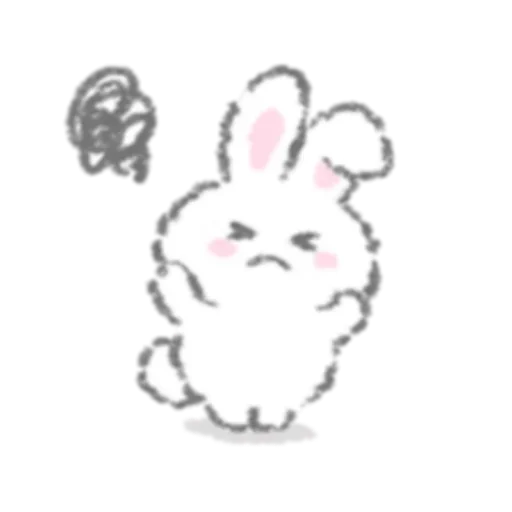 🐇 Стикер «White Rabbit» для Telegram