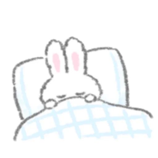 🎀 Стикер «White Rabbit» для Telegram