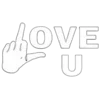 🖕 Эмодзи «White Trash» для Telegram