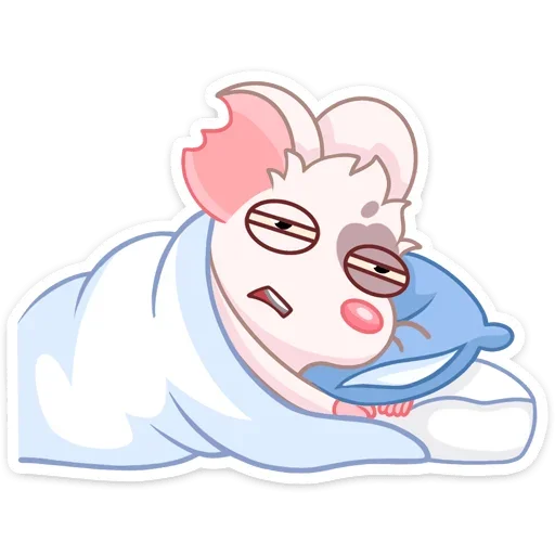 😴 Стикер «Вайт» для Telegram