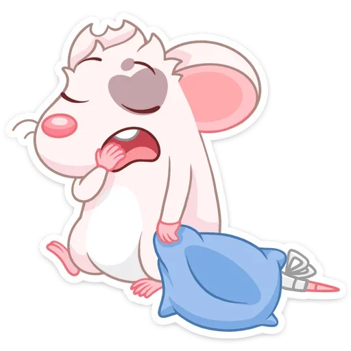 😴 Стикер «Вайт» для Telegram