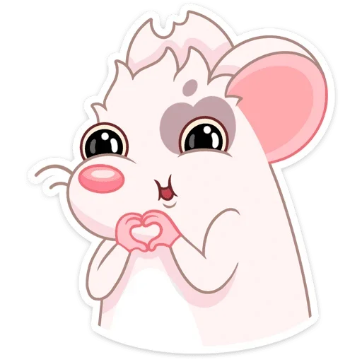 ❤️ Стикер «Вайт» для Telegram
