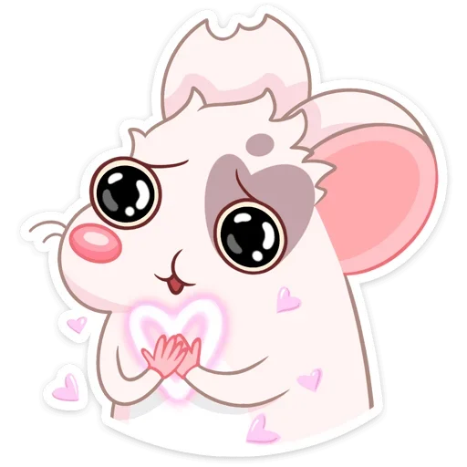 ❤️ Стикер «Вайт» для Telegram
