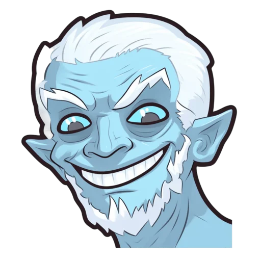 😁 Стикер «White Walkers» для Telegram