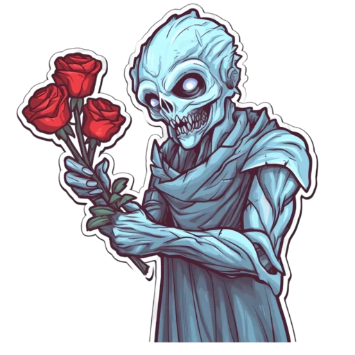 🌹 Стикер «White Walkers» для Telegram
