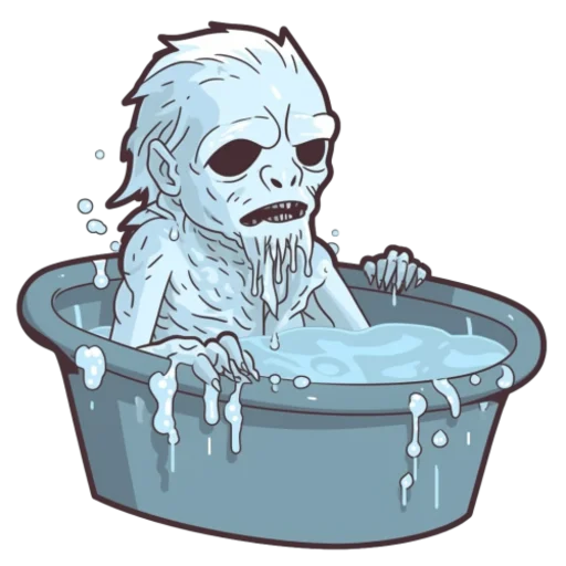 🛁 Стикер «White Walkers» для Telegram