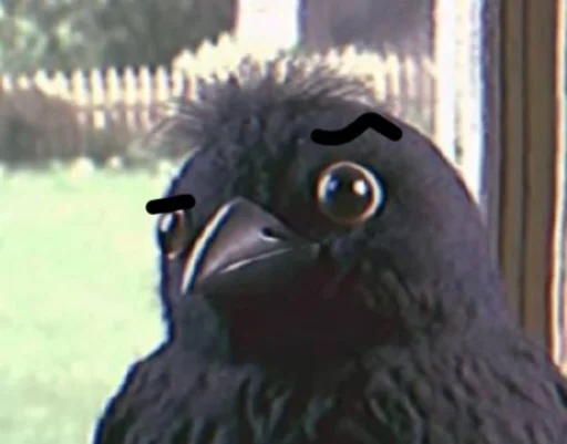 🤨 Стикер «Whostherry» для Telegram