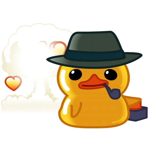 ❤️ Стикер «Utya Why Telegram?» для Telegram