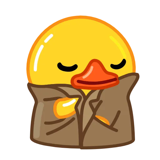 😉 Стикер «Utya Why Telegram?» для Telegram