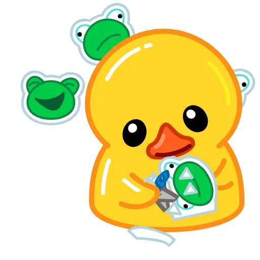 ✂️ Стикер «Utya Why Telegram?» для Telegram