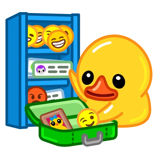 🧳 Стикер «Utya Why Telegram?» для Telegram