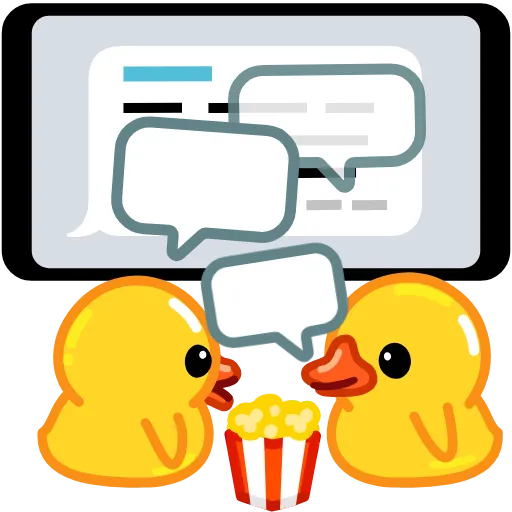 🍿 Стикер «Utya Why Telegram?» для Telegram