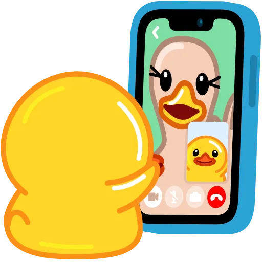 🤳 Стикер «Utya Why Telegram?» для Telegram