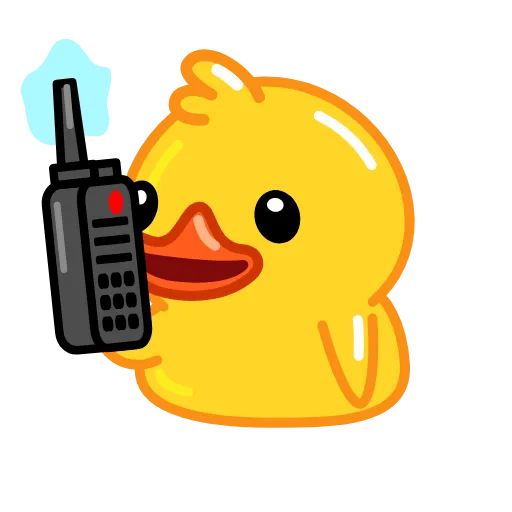 📞 Стикер «Utya Why Telegram?» для Telegram