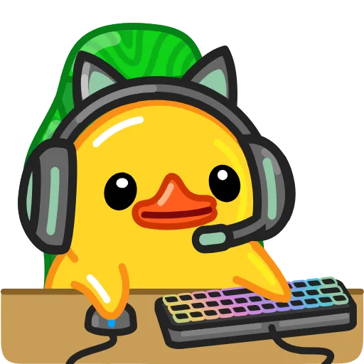 🎮 Стикер «Utya Why Telegram?» для Telegram