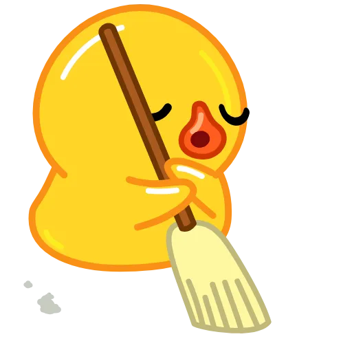 🧹 Стикер «Utya Why Telegram?» для Telegram