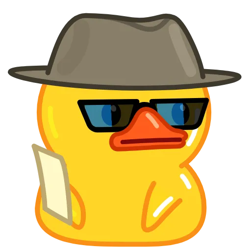 😎 Стикер «Utya Why Telegram?» для Telegram