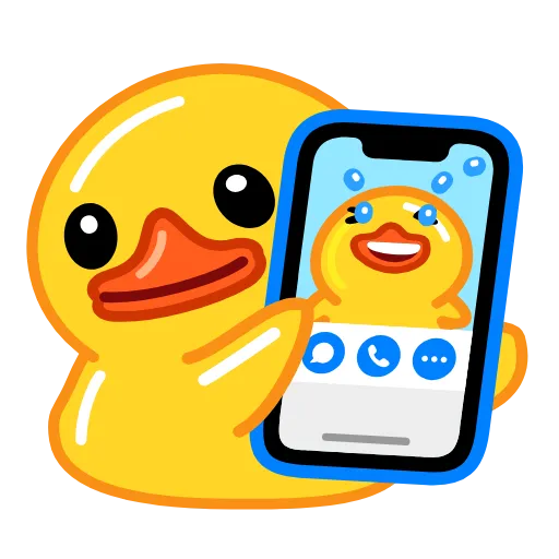 🤳 Стикер «Utya Why Telegram?» для Telegram
