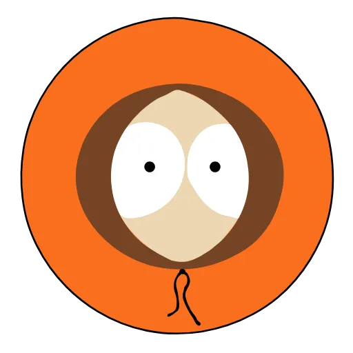 🙃 Эмодзи «Kenny» для Telegram
