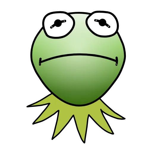 😐 Эмодзи «Kermit The Frog» для Telegram