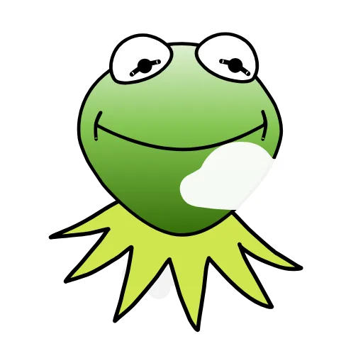 😶‍🌫️ Эмодзи «Kermit The Frog» для Telegram