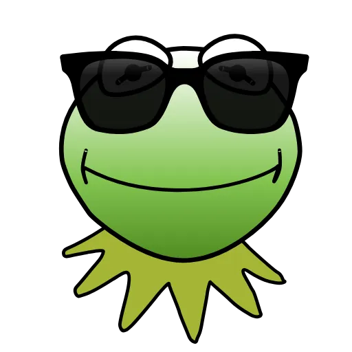 😎 Эмодзи «Kermit The Frog» для Telegram