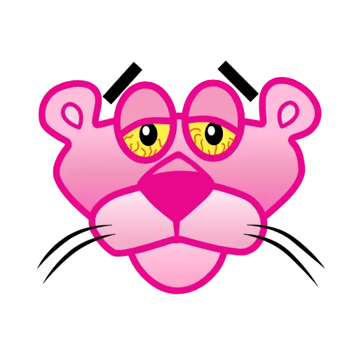 🤕 Эмодзи «Pink Panther» для Telegram