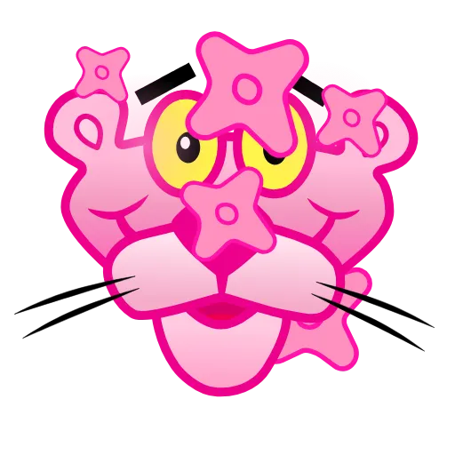 🌸 Эмодзи «Pink Panther» для Telegram