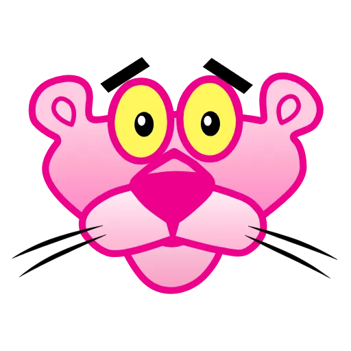 😴 Эмодзи «Pink Panther» для Telegram
