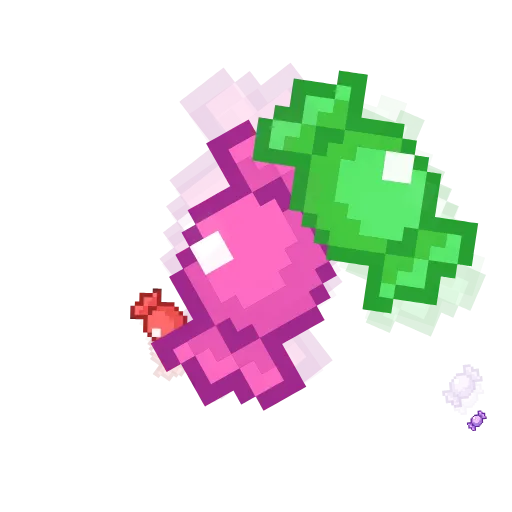 🍬 Эмодзи «Pixeled» для Telegram