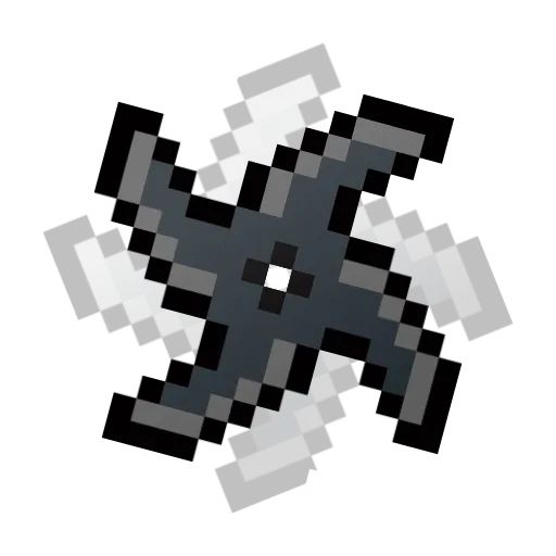 🔪 Эмодзи «Pixeled» для Telegram